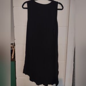 Women's Black Sleeveless House Dress Size L
